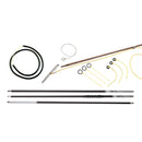 riffe carbon fiber 9 foot 3 piece polespear with sub mini ice pick slip tip system rps 093