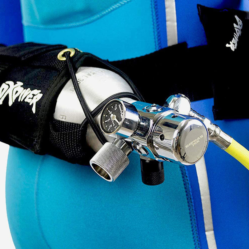 DXDIVERS PONY BOTTLE SETUP W/ WEIGHT POCKETS