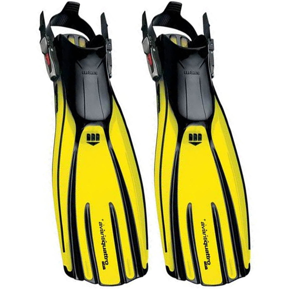Mares Plana Avanti Quattro: Open Heel Scuba Fins