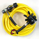 kayak diving hookah kit coiled for storage